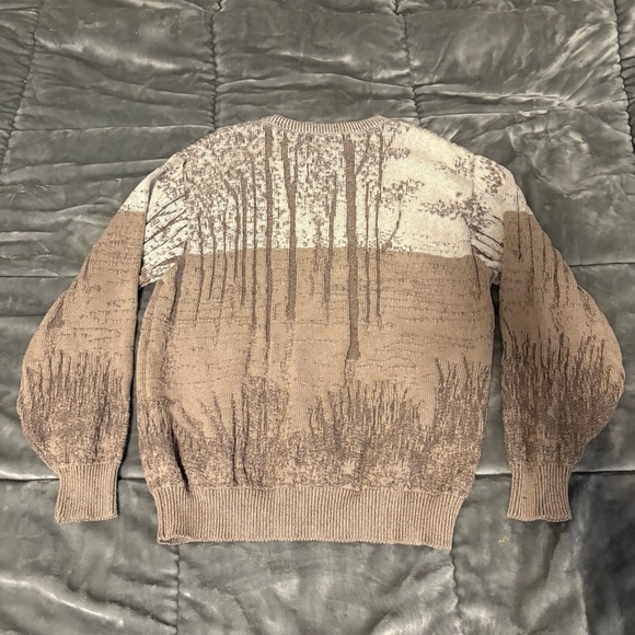 Vintage Eagle Detailing Embroidered Knit Sweater, Vintage USA Made - Picture 7 of 12